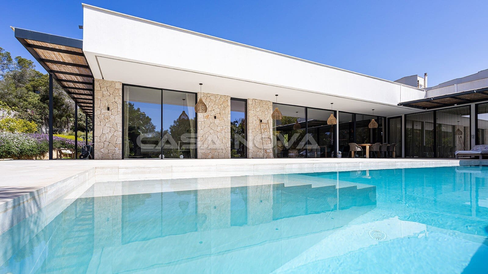 4 makuuhuone Huvila myytävänä paikassa Cala Vinyes / Cala Vinyas / Cala Vinas mukana uima-altaan 
autotalli - 3 390 000 € (Ref: 9818868)