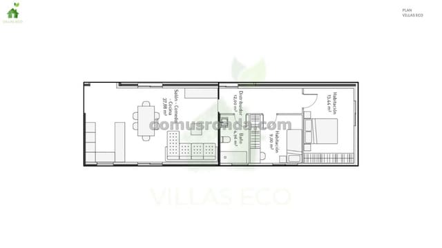 3 soveværelse Villa til salg i Arriate med swimmingpool - € 395.000 (Ref: 9015651)