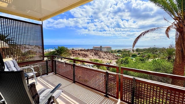 2 makuuhuone Bungalow vuokrattavana paikassa San Agustín, San Bartolomé de Tirajana mukana uima-altaan - 1 900 € (Ref: 7115718)
