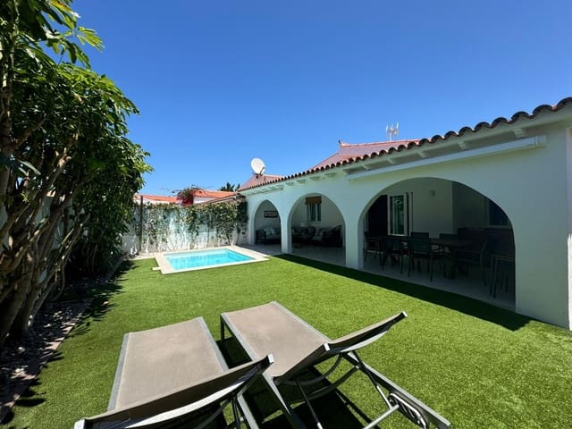 3 makuuhuone Bungalow vuokrattavana paikassa Campo Internacional, San Bartolomé de Tirajana mukana uima-altaan - 3 000 € (Ref: 8366184)