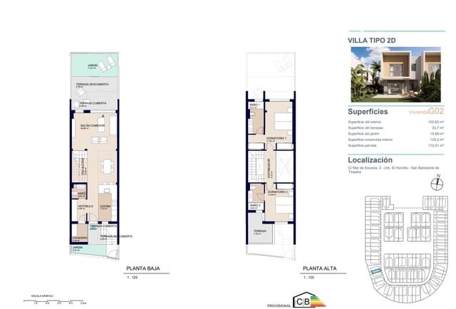 2 quarto Moradia em Banda para venda em San Bartolomé de Tirajana com piscina garagem - 842 000 € (Ref: 8758305)