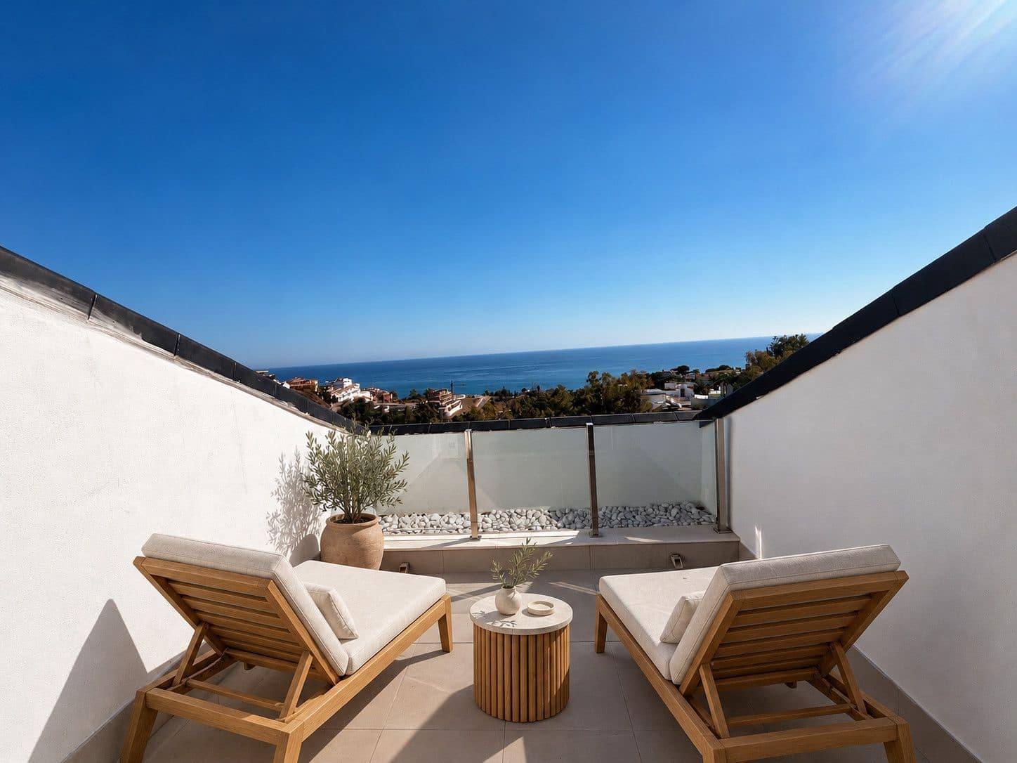 2 bedroom Penthouse for sale in Benalmadena Costa with pool garage - € 648,000 (Ref: 10157207)