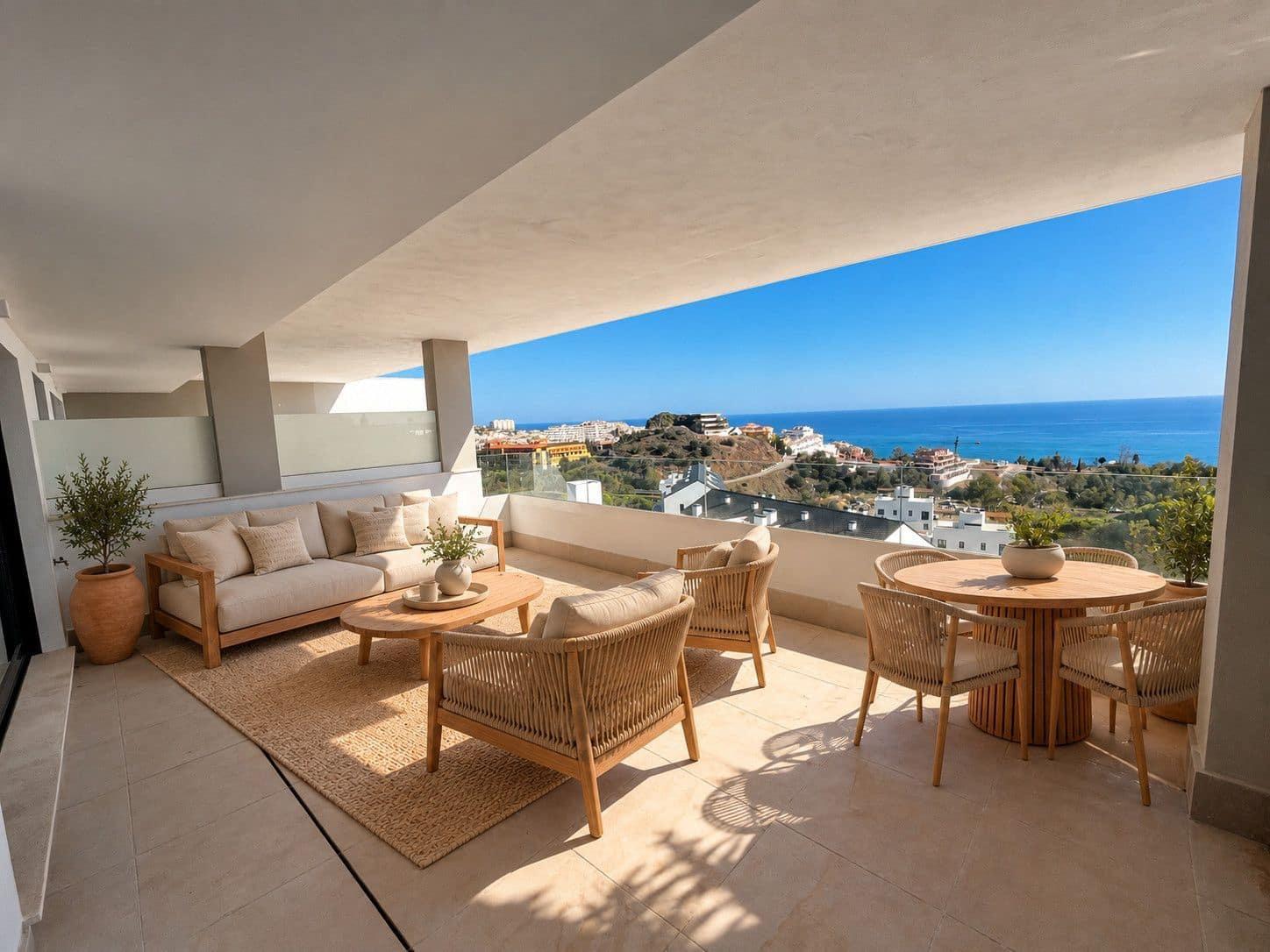 2 bedroom Penthouse for sale in Benalmadena Costa with pool garage - € 648,000 (Ref: 10157207)