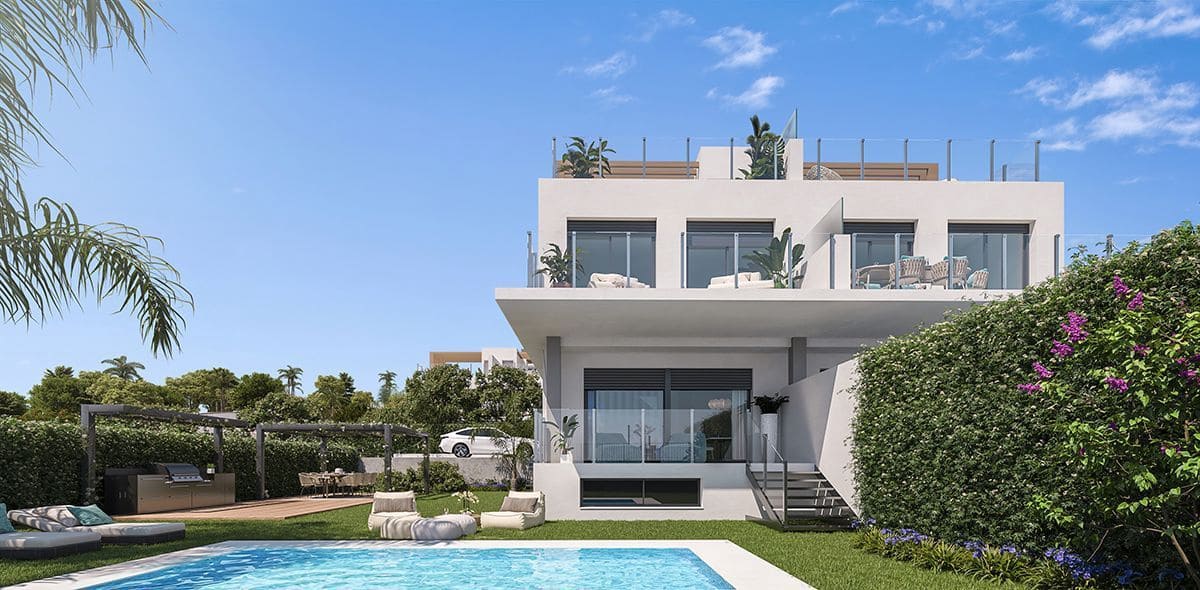 3 camera da letto Villetta Bifamiliare in vendita in Benalmadena Costa con piscina garage - 998.000 € (Rif: 10157208)