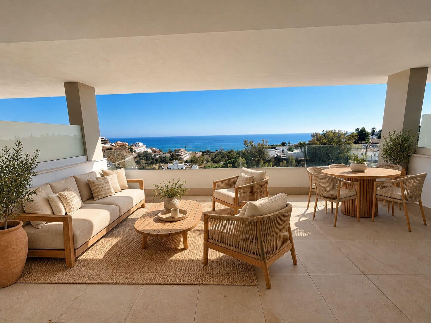 2 bedroom Penthouse for sale in Benalmadena Costa with pool garage - € 648,000 (Ref: 10157210)