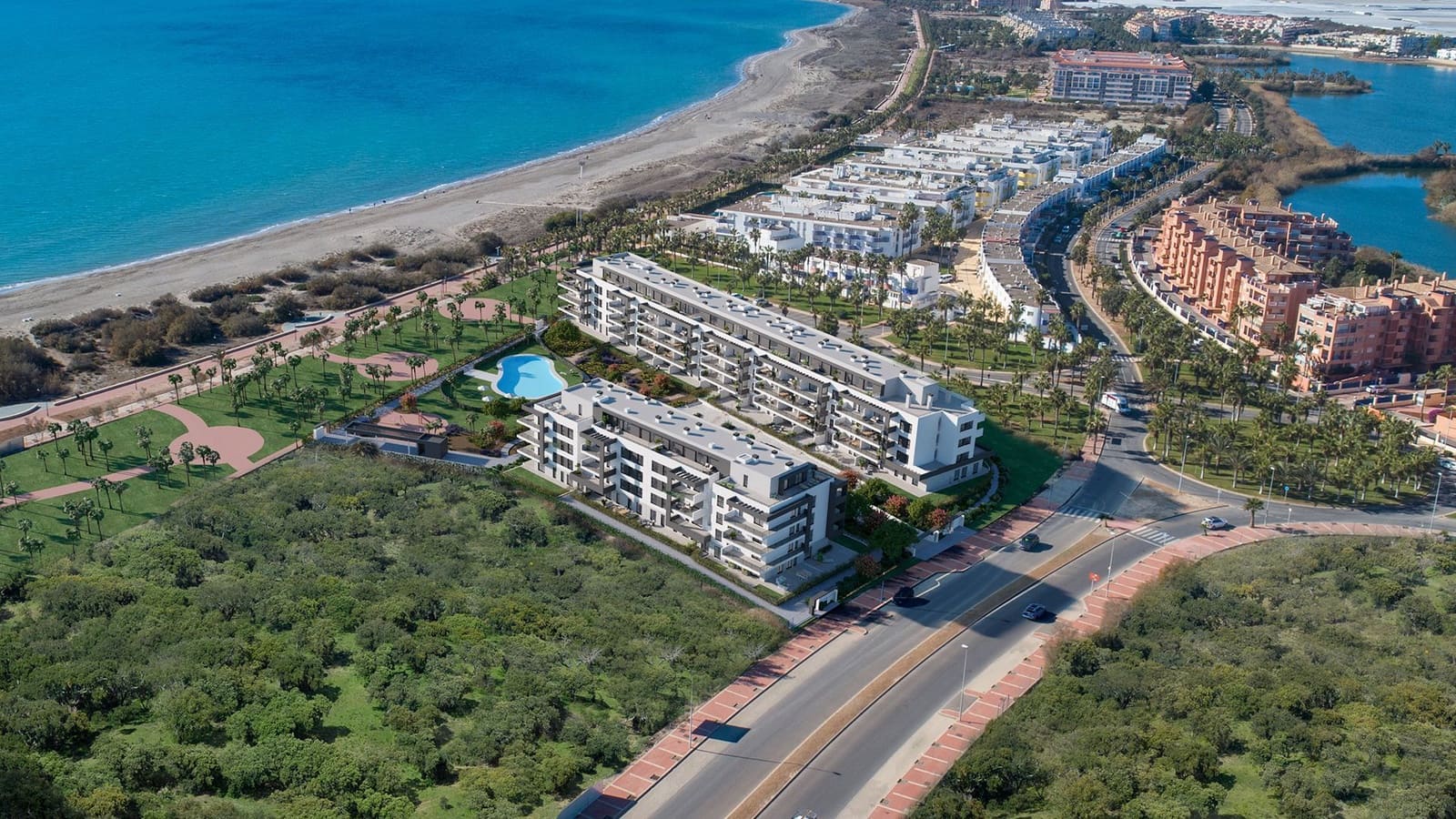 2 soveværelse Lejlighed til salg i Almerimar med swimmingpool garage - € 244.000 (Ref: 7180859)