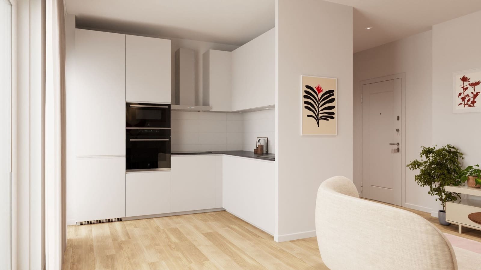 3 Zimmer Wohnung zu verkaufen in Malaga Stadt mit Garage - 449.000 € (Ref: 7570387)