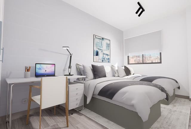 3 soverom Leilighet til salgs i Huelin, Málaga by med svømmebasseng garasje - € 345 000 (Ref: 8428546)