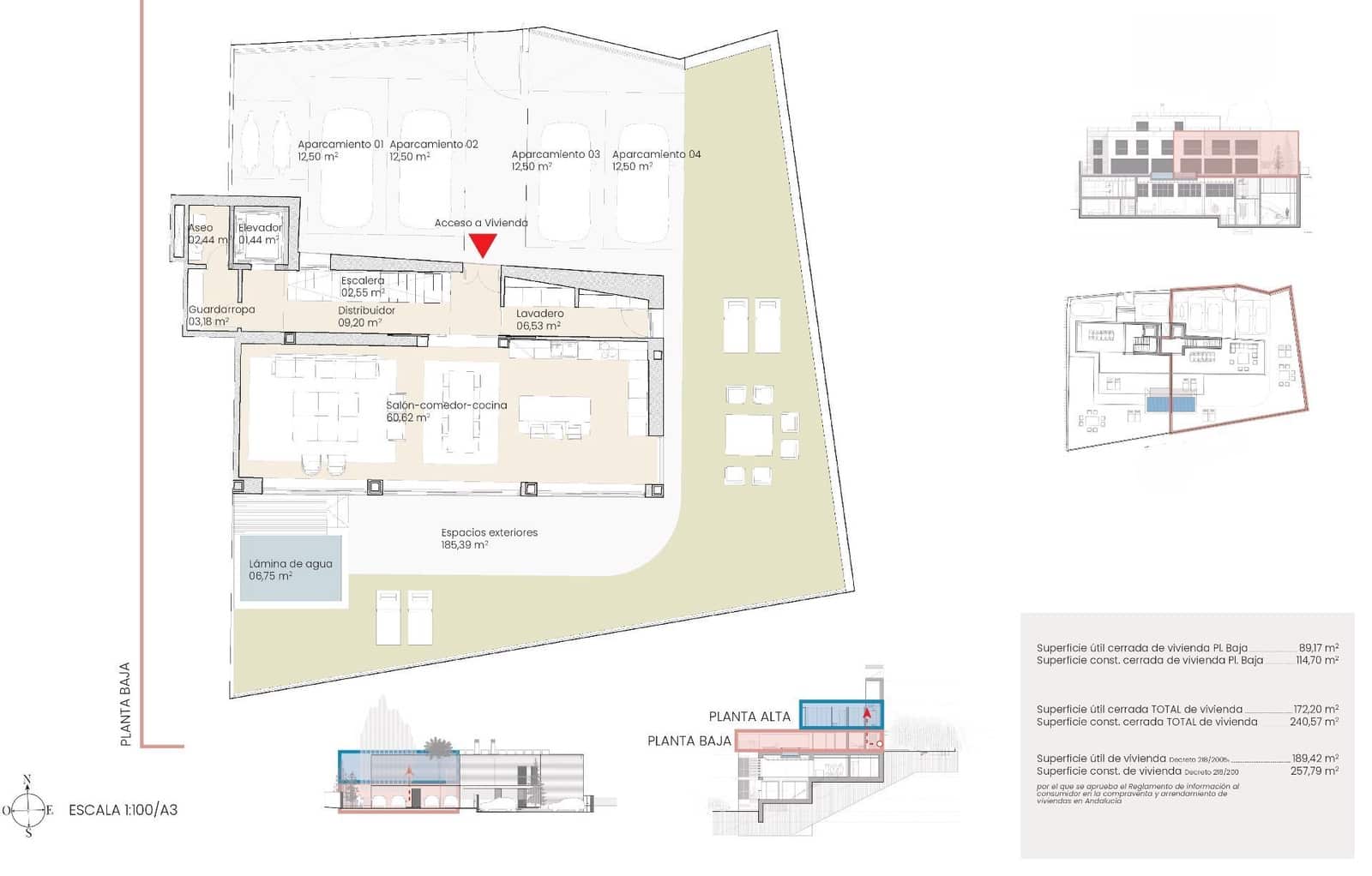 Chalet de 3 habitaciones en Málaga ciudad en venta con piscina garaje - 2.750.000 € (Ref: 9508384)