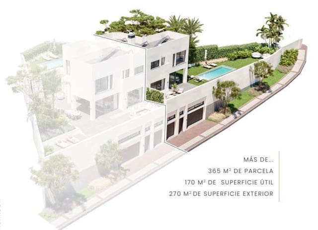 3 sypialnia Willa na sprzedaż w El Limonar, Miasto Málaga z garażem - 1 650 000 € (Ref: 9523944)