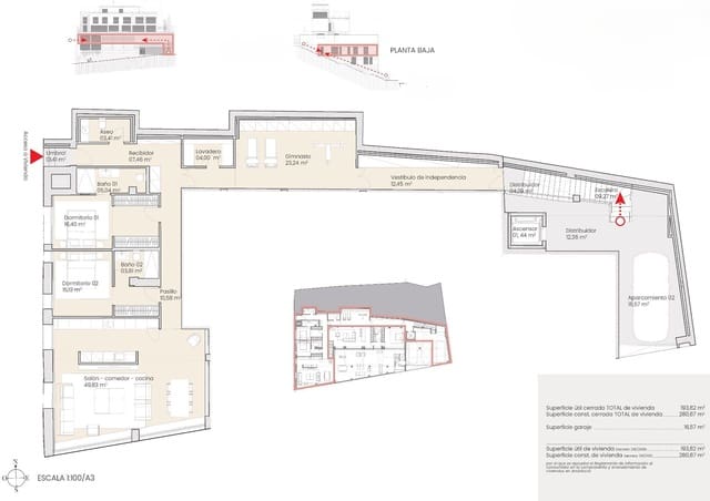 2 bedroom Villa for sale in Málaga city with garage - € 1,200,000 (Ref: 9523945)