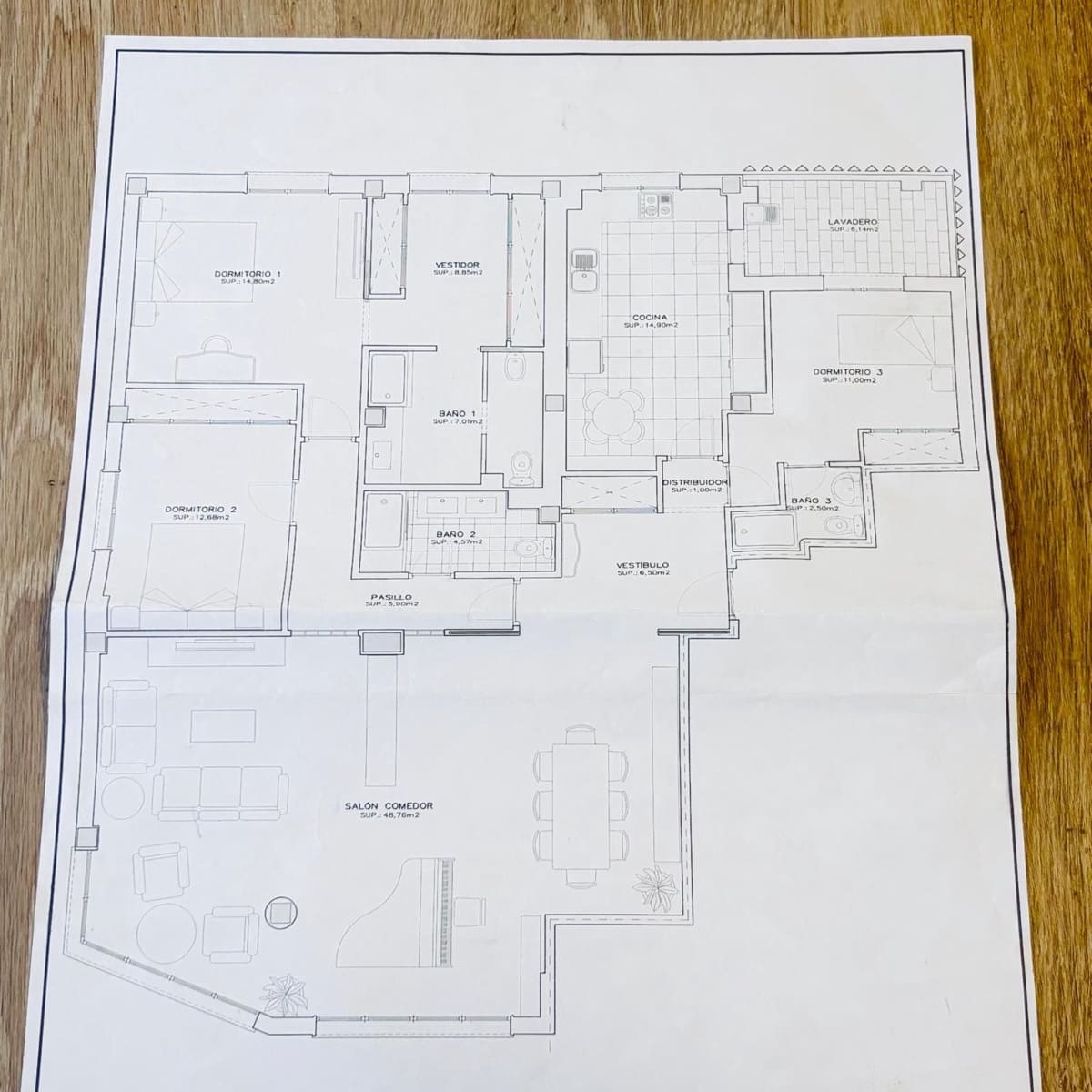 Piso de 3 habitaciones en Málaga ciudad en alquiler con garaje - 5.000 € (Ref: 9540780)
