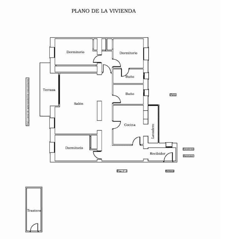 4 sovrum Lägenhet till salu i Malaga stad med garage - 650 000 € (Ref: 9590714)