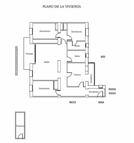 4 Zimmer Wohnung zu verkaufen in La Malagueta, Málaga Stadt mit Garage - 650.000 € (Ref: 9590714)
