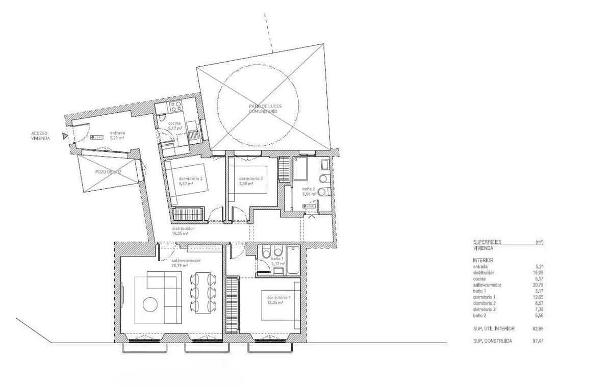 3 camera da letto Appartamento in vendita in Malaga citta - 790.000 € (Rif: 9821996)