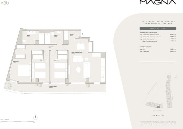 3 camera da letto Appartamento in vendita in Torremolinos con piscina garage - 717.000 € (Rif: 9872944)