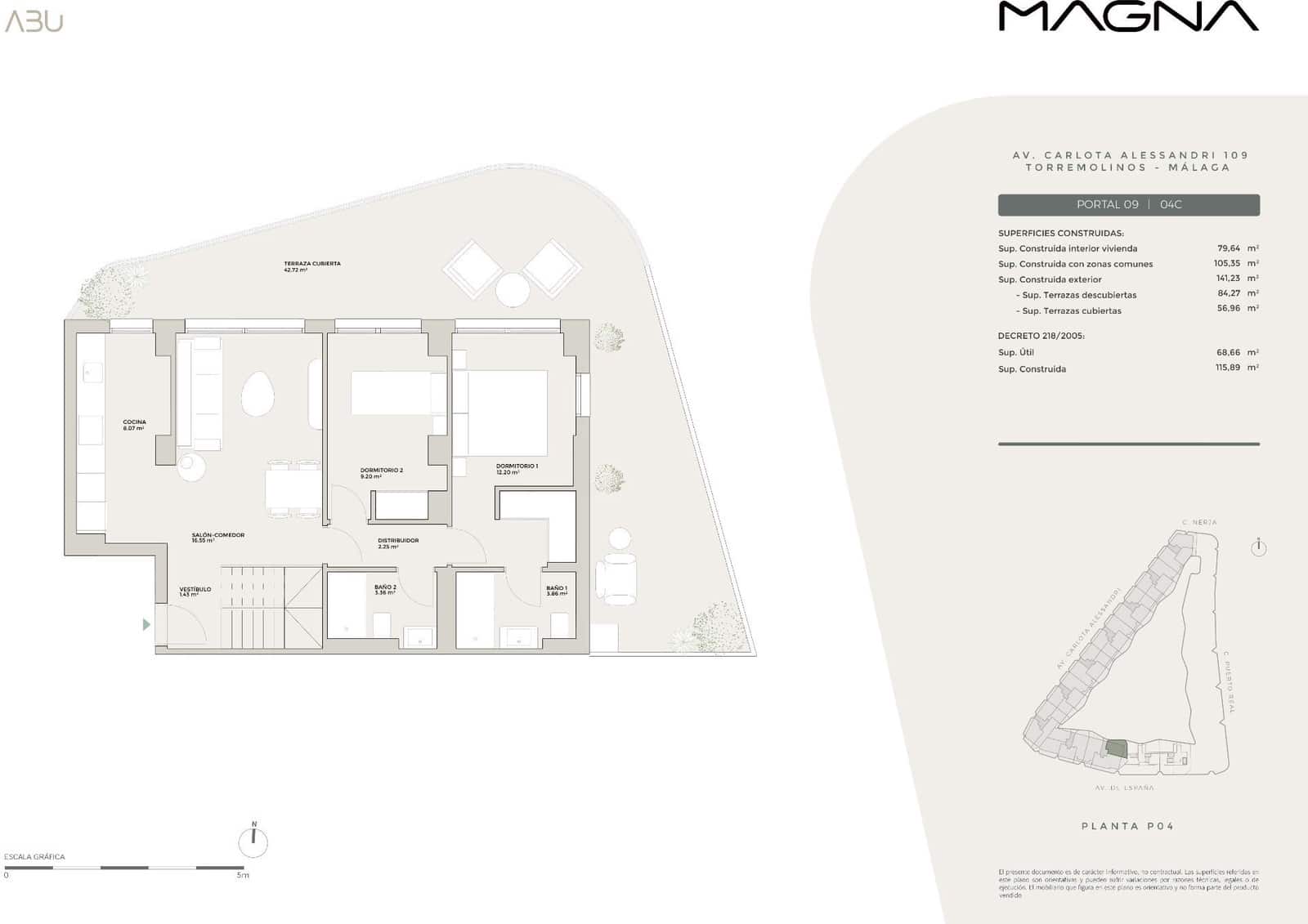2 slaapkamer Penthouse te koop in Torremolinos met zwembad garage - € 837.000 (Ref: 9872946)