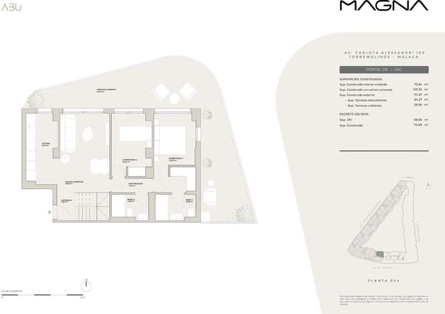 2 slaapkamer Penthouse te koop in Torremolinos met zwembad garage - € 837.000 (Ref: 9872946)