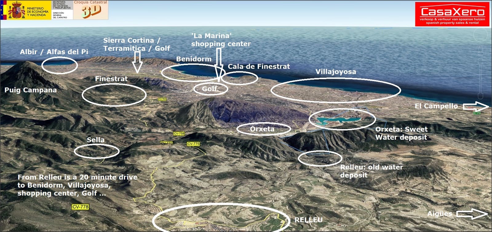 3 soveværelse Villa til salg i Relleu med swimmingpool garage - € 269.000 (Ref: 8660704)