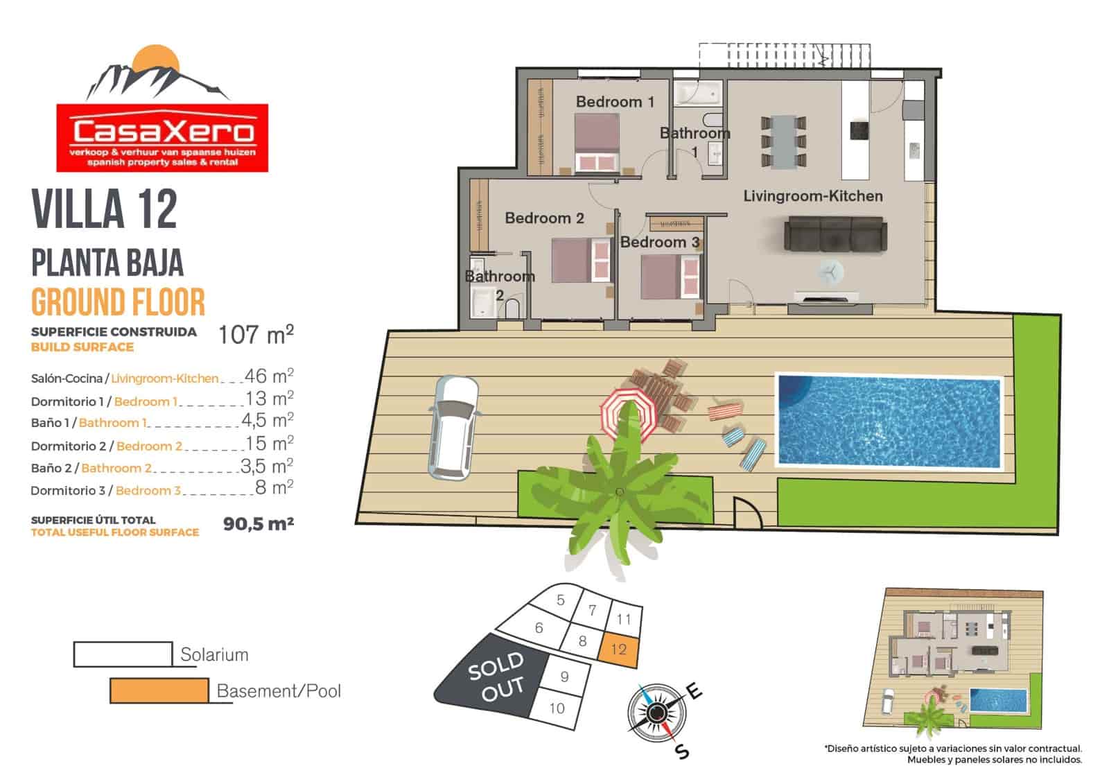 3 quarto Moradia para venda em Finestrat com piscina - 540 000 € (Ref: 9189846)