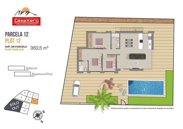 3 sypialnia Willa na sprzedaż w Balcón de Finestrat - Terra Marina, Finestrat z basenem - 540 000 € (Ref: 9189846)