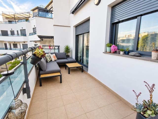 2 sovrum Lägenhet att hyra i Garrucha med pool garage - 850 € (Ref: 10111141)