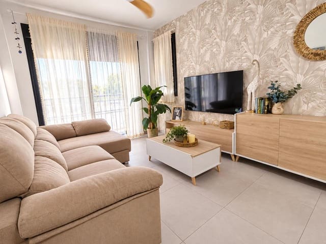 2 sovrum Lägenhet att hyra i Garrucha med pool garage - 850 € (Ref: 10111141)