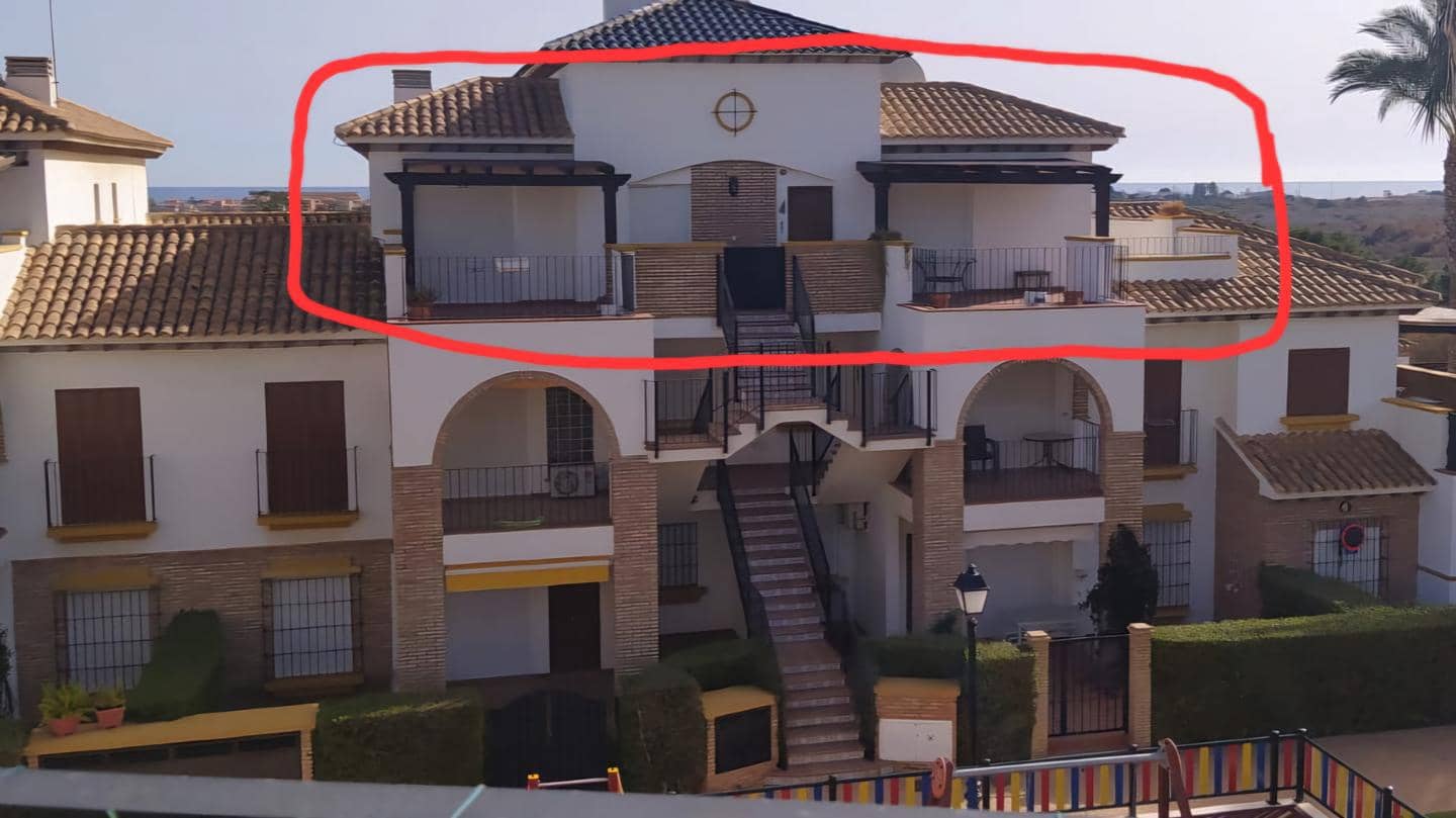 2 sovrum Lägenhet att hyra i Vera med pool garage - 750 € (Ref: 10118505)