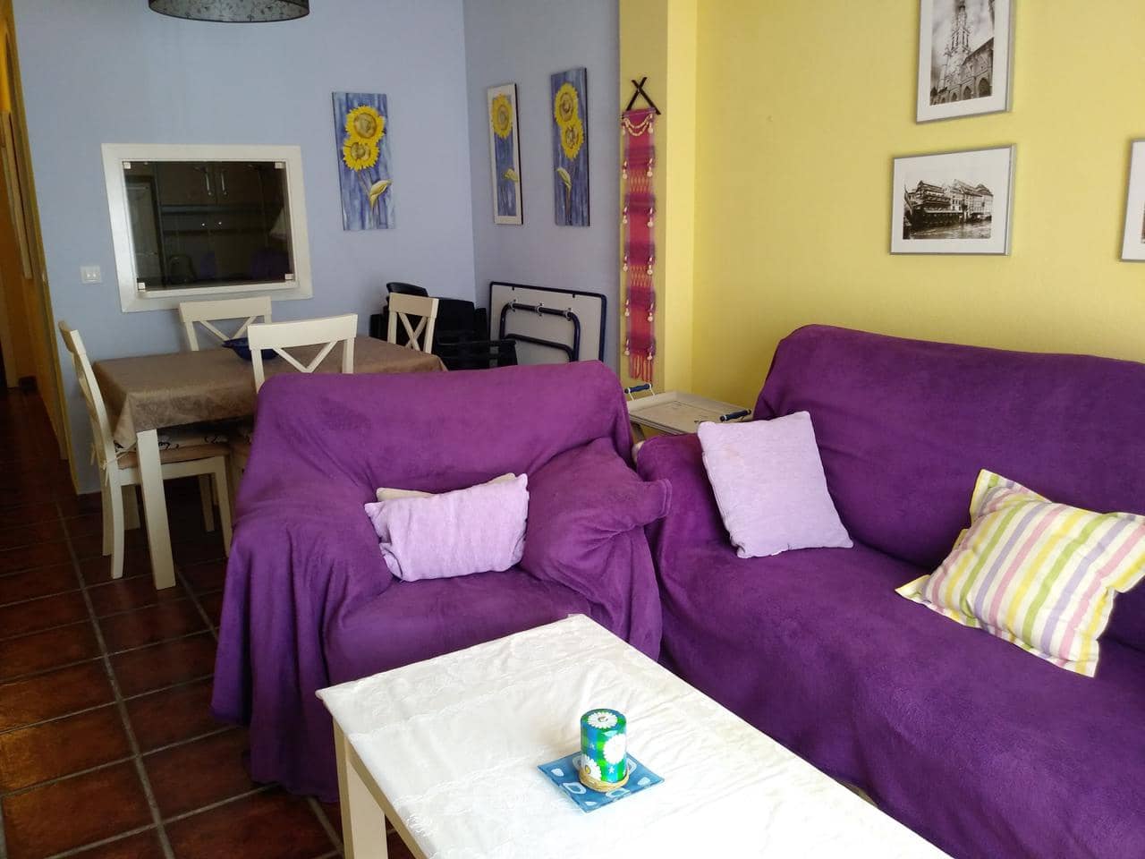 Piso de 1 habitación en Vera en alquiler vacacional con piscina - 750 € (Ref: 5324153)