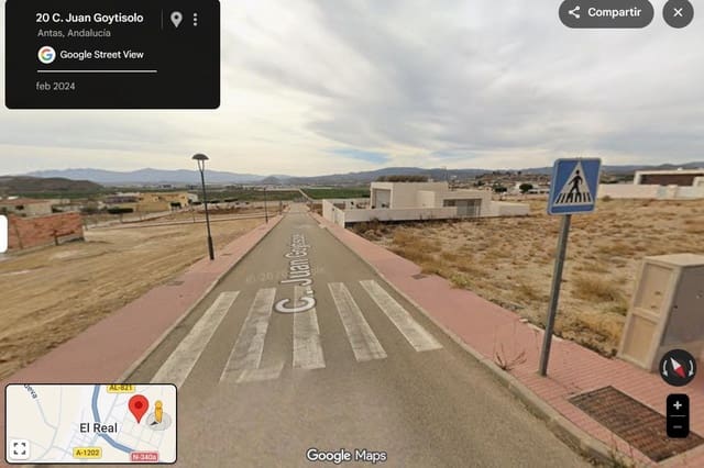 Grunde uden byggetilladelser til salg i Antas - € 52.250 (Ref: 7323676)