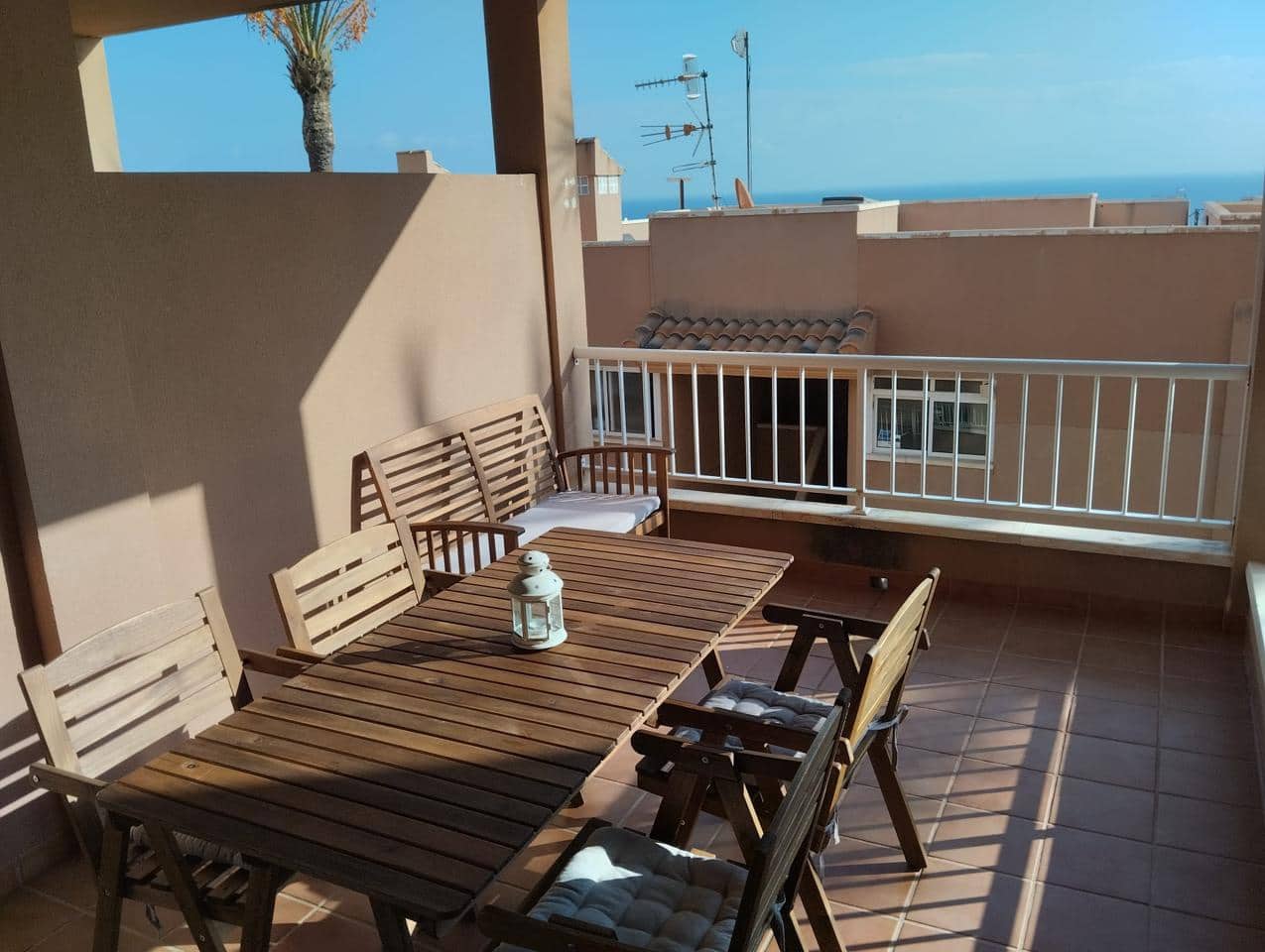 2 soveværelse Lejlighed til leje i Mojacar med swimmingpool - € 700 (Ref: 7369741)