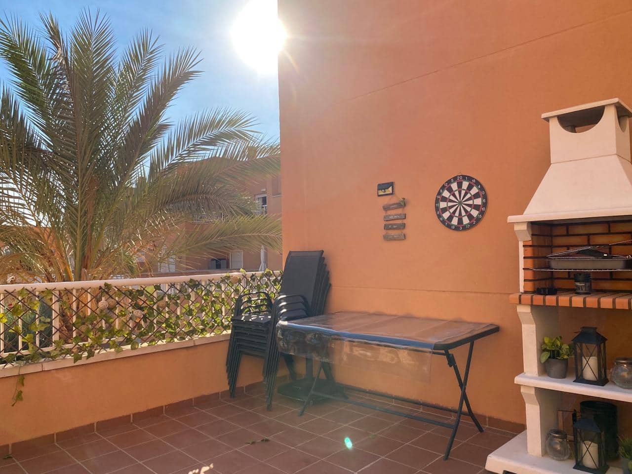 2 sovrum Lägenhet att hyra i Mojacar med pool - 700 € (Ref: 7827261)