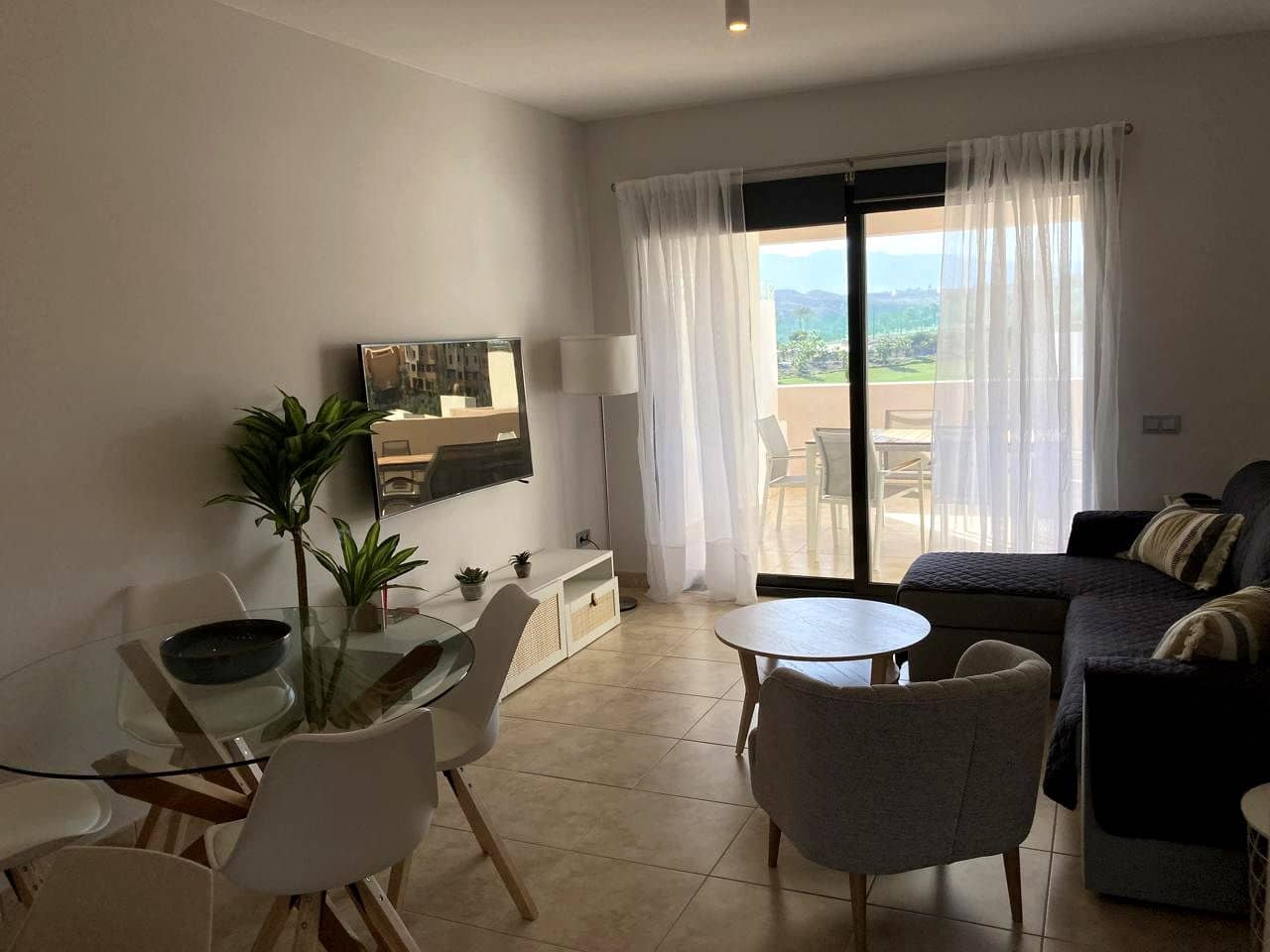 2 sypialnia Mieszkanie do wynajęcia w Vera z basenem garażem - 750 € (Ref: 8676757)