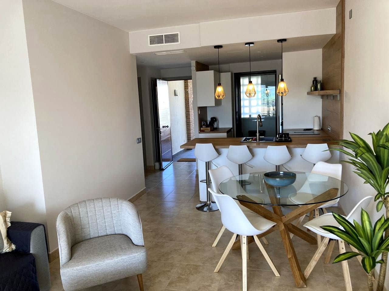 2 sypialnia Mieszkanie do wynajęcia w Vera z basenem garażem - 750 € (Ref: 8676757)