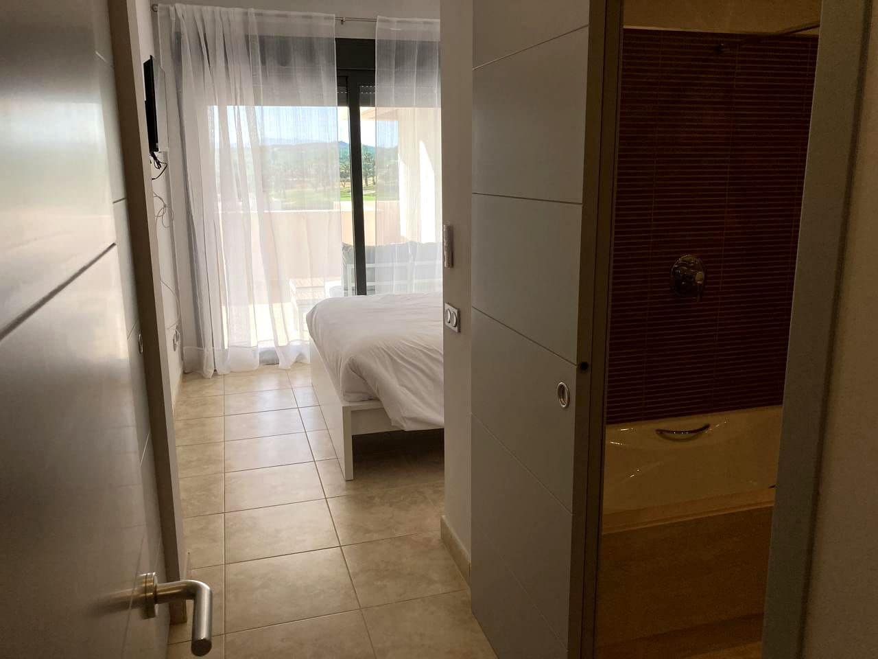 2 sypialnia Mieszkanie do wynajęcia w Vera z basenem garażem - 750 € (Ref: 8676757)