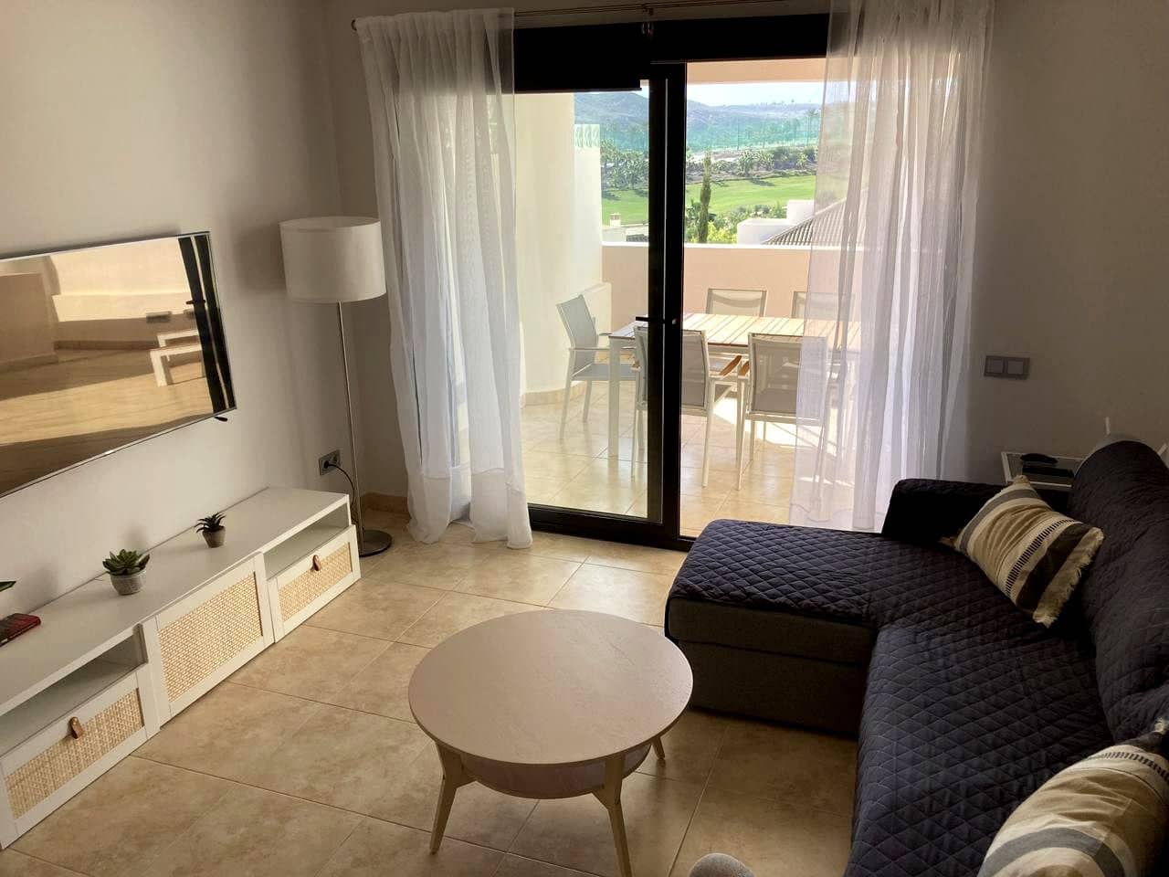 2 sypialnia Mieszkanie do wynajęcia w Vera z basenem garażem - 750 € (Ref: 8676757)