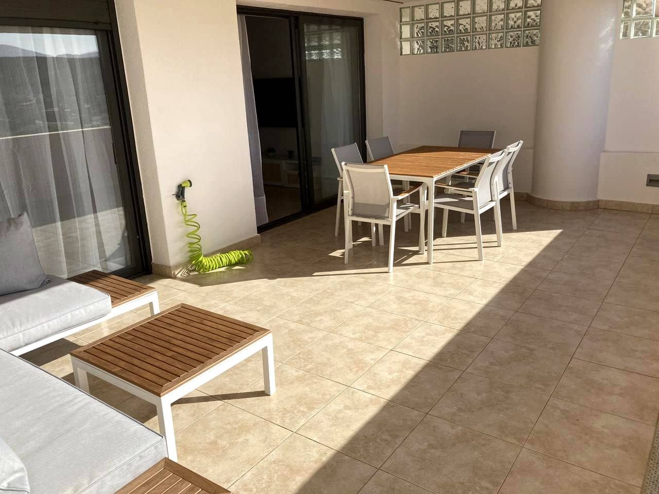 2 sypialnia Mieszkanie do wynajęcia w Vera z basenem garażem - 750 € (Ref: 8676757)