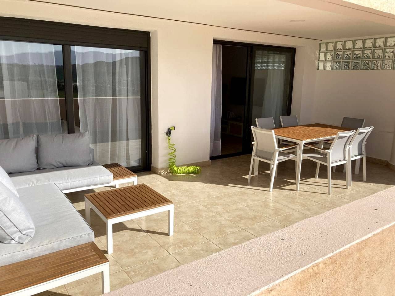 2 sypialnia Mieszkanie do wynajęcia w Vera z basenem garażem - 750 € (Ref: 8676757)