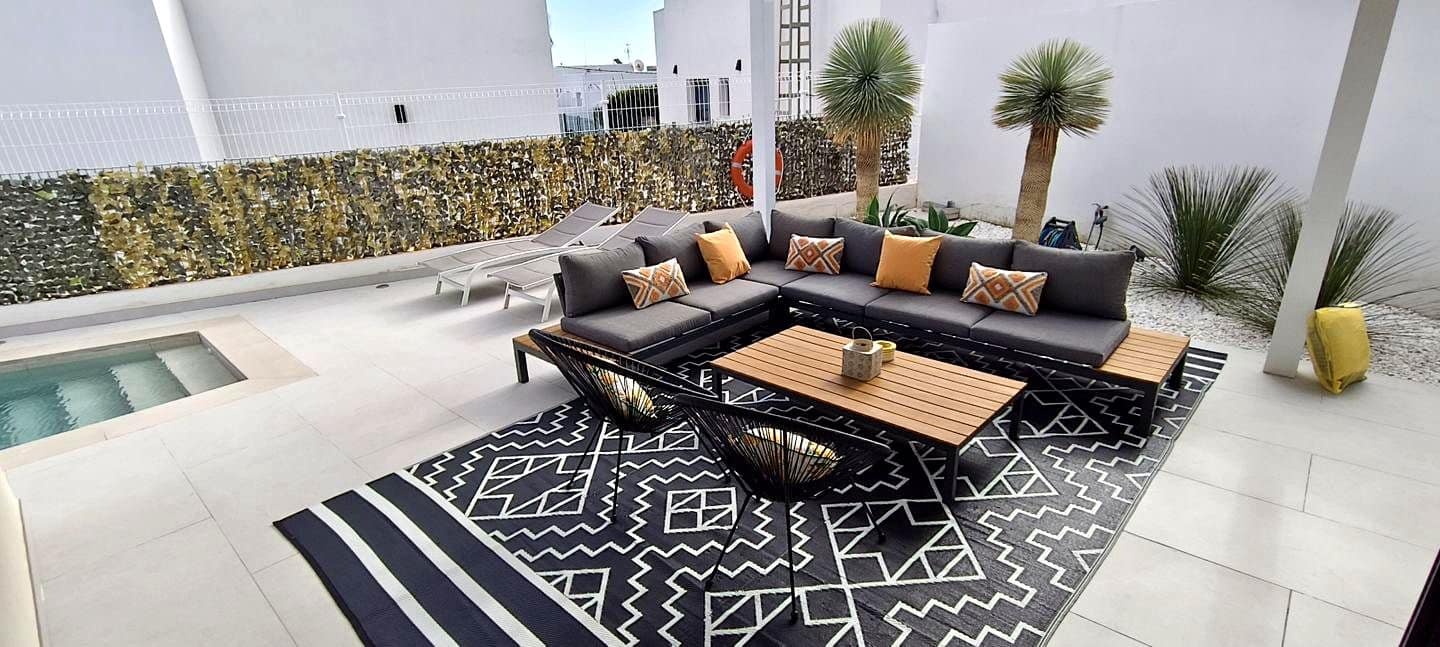 Villa/Maison de 3 chambres de location de vacances à Mojacar avec piscine - 3 000 € (Ref: 9565916)