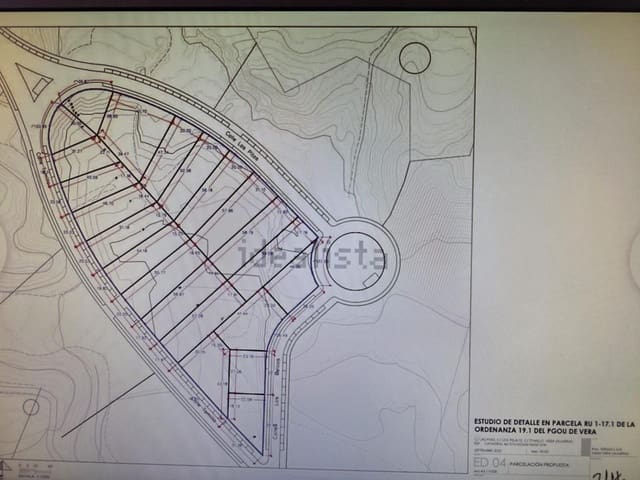 Ubebygd land til salgs i El Playazo, Vera - € 145 000 (Ref: 9687610)