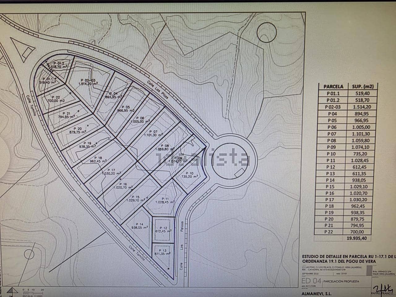 Undeveloped Land for sale in Vera - € 145,000 (Ref: 9687610)