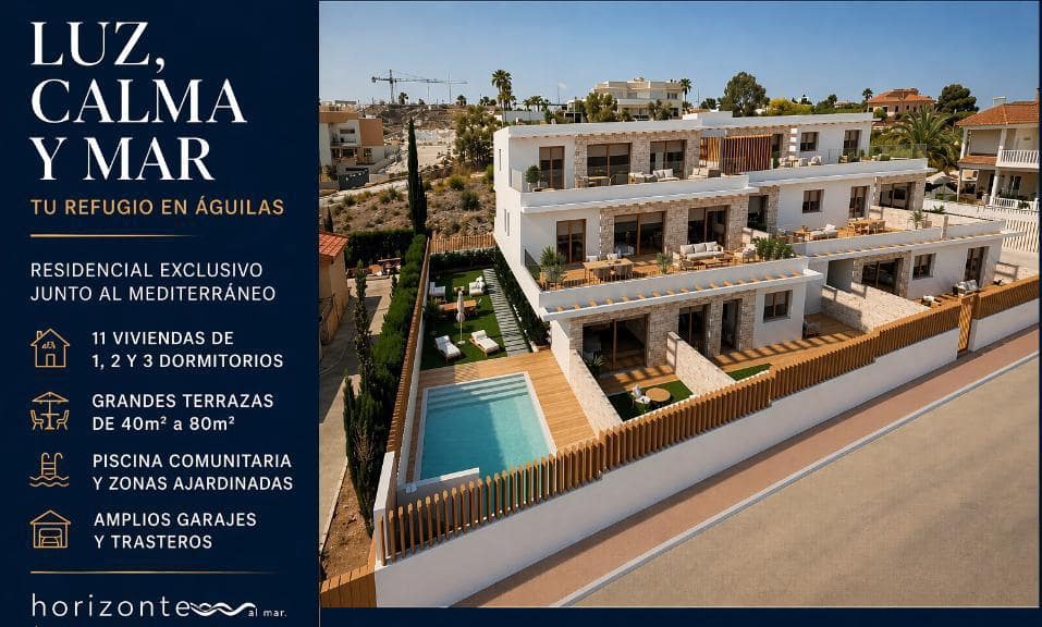 2 bedroom Flat for sale in Aguilas with pool garage - € 260,000 (Ref: 9921147)