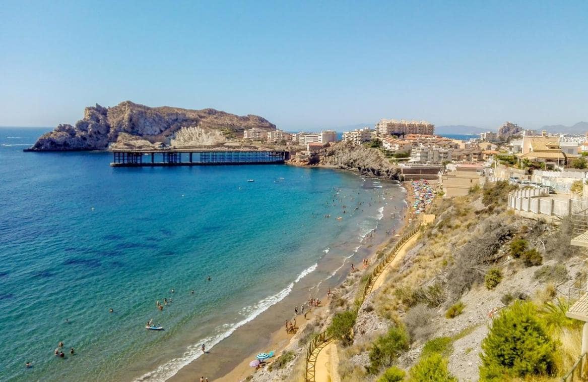 2 bedroom Flat for sale in Aguilas with pool garage - € 260,000 (Ref: 9921147)