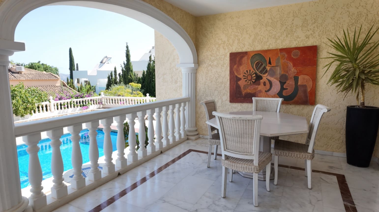 5 Zimmer Villa zu vermieten in La Nucia mit Pool Garage - 3.700 € (Ref: 10048131)