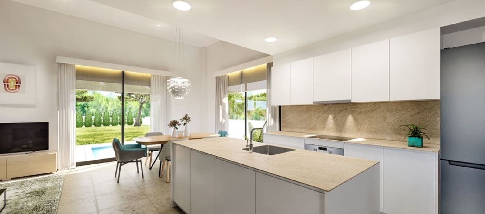 3 bedroom Villa for sale in Finestrat with pool garage - € 790,000 (Ref: 7409195)