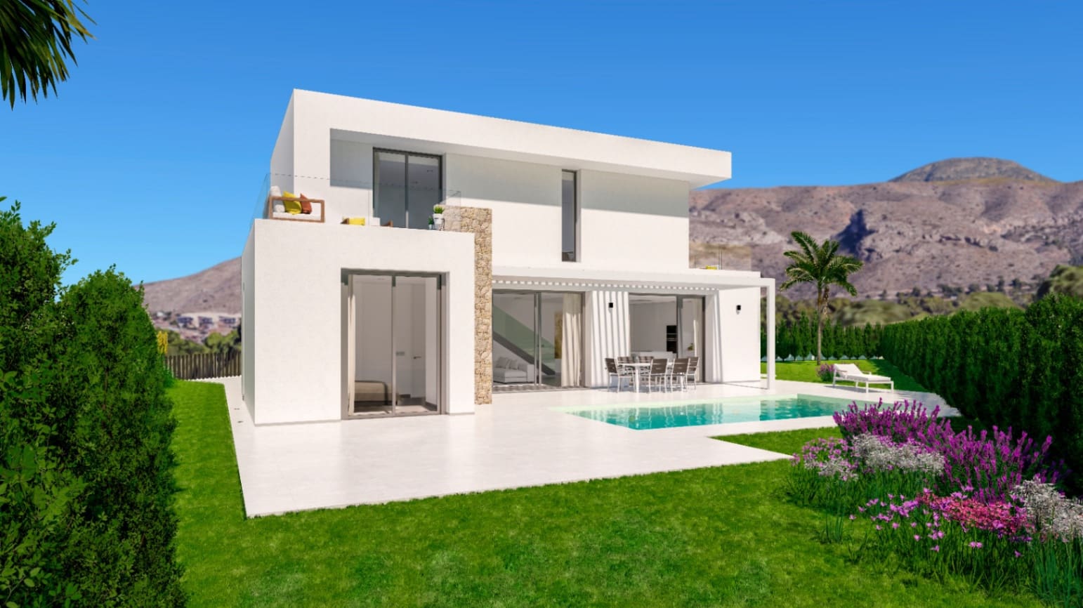 3 bedroom Villa for sale in Finestrat with pool garage - € 695,000 (Ref: 7715917)