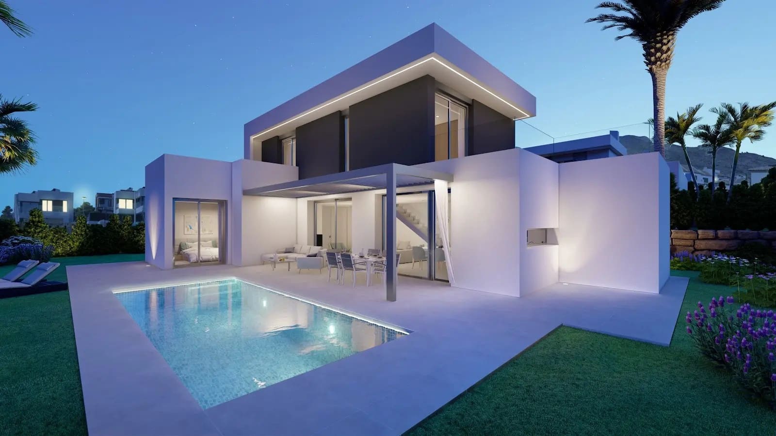 3 bedroom Villa for sale in Finestrat with pool garage - € 695,000 (Ref: 7715917)