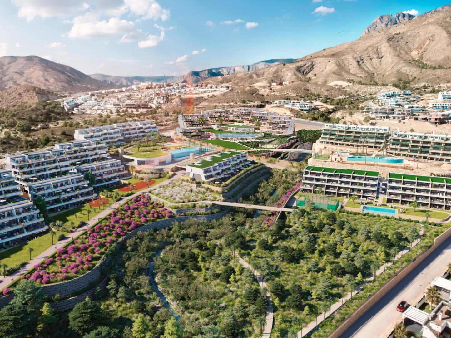 2 soverom Leilighet til salgs i Finestrat med svømmebasseng garasje - € 420 000 (Ref: 7740529)