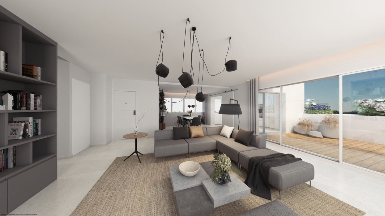 3 soverom Leilighet til salgs i Oliva med svømmebasseng garasje - € 380 275 (Ref: 8123971)