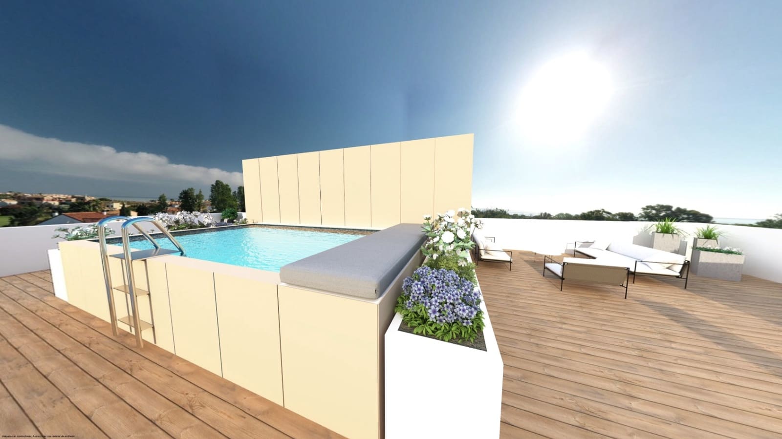 3 soverom Leilighet til salgs i Oliva med svømmebasseng garasje - € 380 275 (Ref: 8123971)